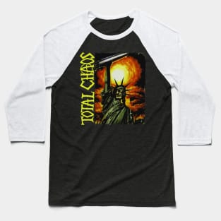 TOTAL CHAOS BAND Baseball T-Shirt